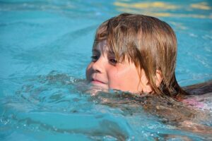 swimming