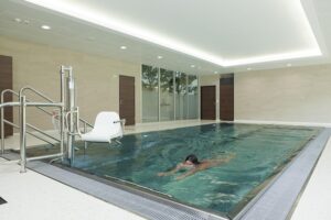 swimming