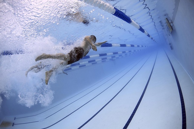 seniors swimming