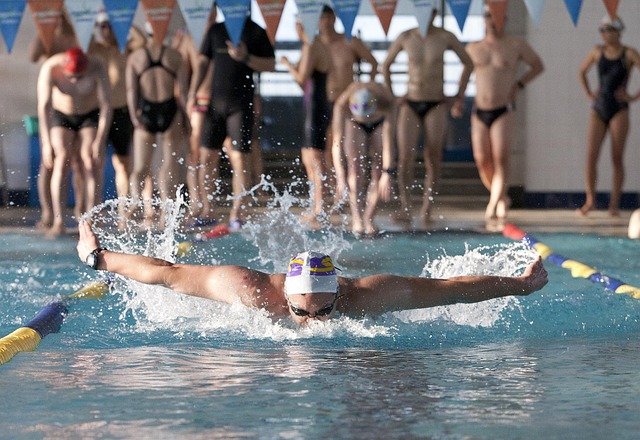 swimming